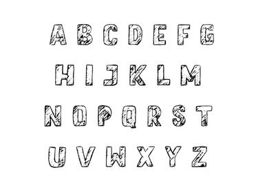 Fancy Fonts: Lettering Fonts, Stencils, Templates