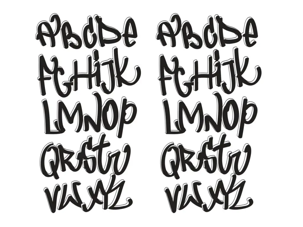 Cool Fonts To Draw - Hipsthetic