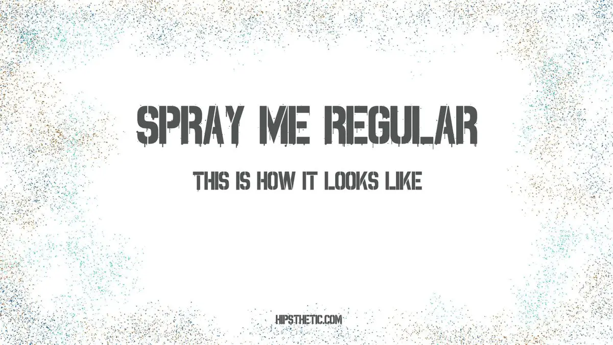 Spray Paint Fonts Free to Use Hipsthetic