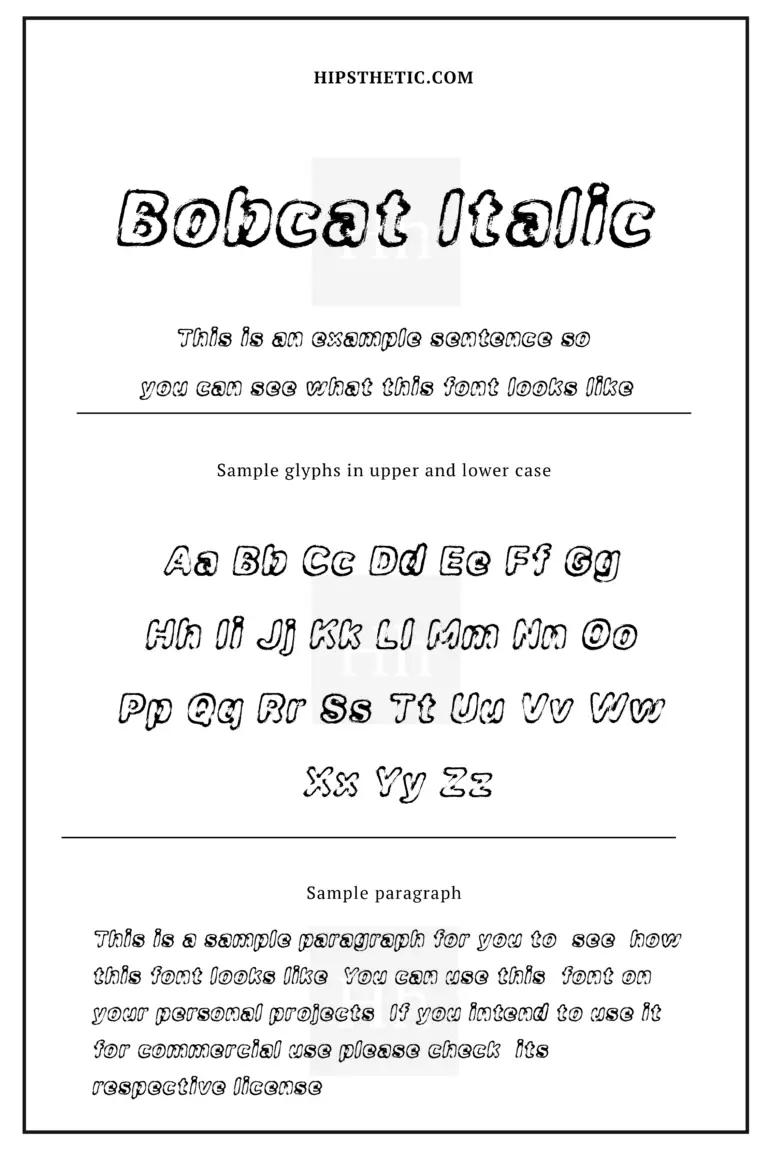 Free Bold Italic Fonts For Your Design Projects Hipsthetic