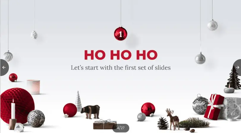 funny christmas powerpoint presentation