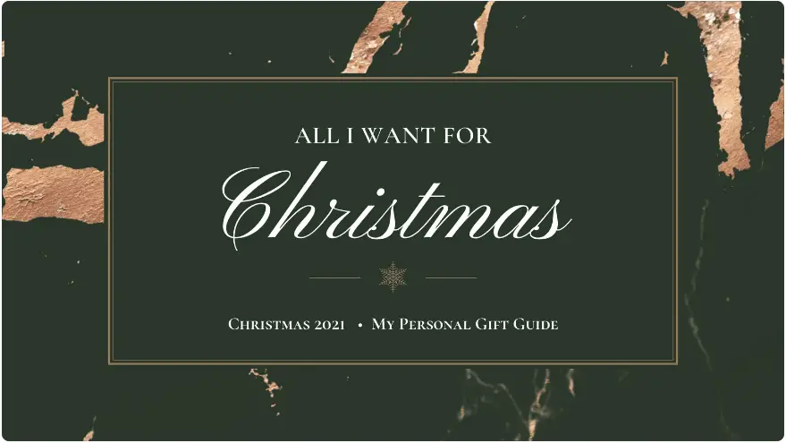 christmas wishlist presentation