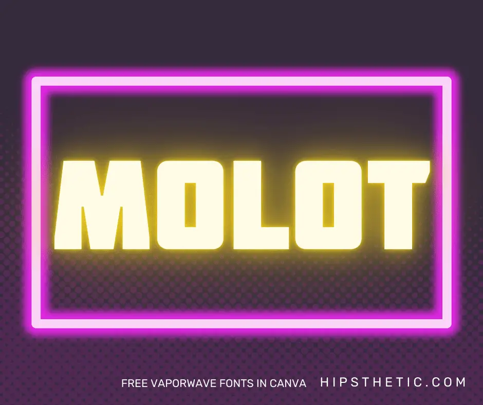 Top Free Vaporwave Fonts in Canva Hipsthetic
