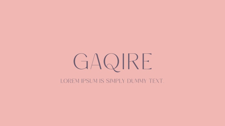 Gaquire Aesthetic font ideas hipsthetic